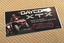 DAYCO XTX BELT ATV UTV OFF ROAD Glossy Sticker Promo Aggressive Performance picture