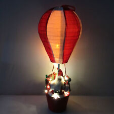 Qualdout Christmas LED Musical Santa Claus's Special Delivery Hot Air Balloon picture