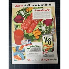 Vintage V8 Juice Print Ad picture