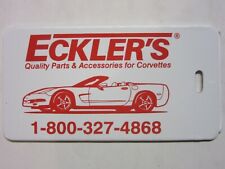 - New Eckler’s Red C5 Corvette Convertible Luggage Tag picture