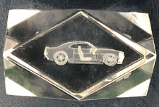 1967 Camaro Paperweight Crystal Glass 3D Laser Etched Classic car Awesome picture