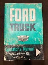 Vintage 1963 Ford Truck Operator's Manual Series 100 - 350 & P-Series Complete picture