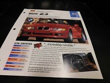 1996+ BMW Z3 Spec Sheet Brochure Photo Poster  picture