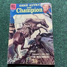 Gene Autry and Champion #113 1957 Dell  Comic Mustangers Book Kool Aid Daisy Ads picture