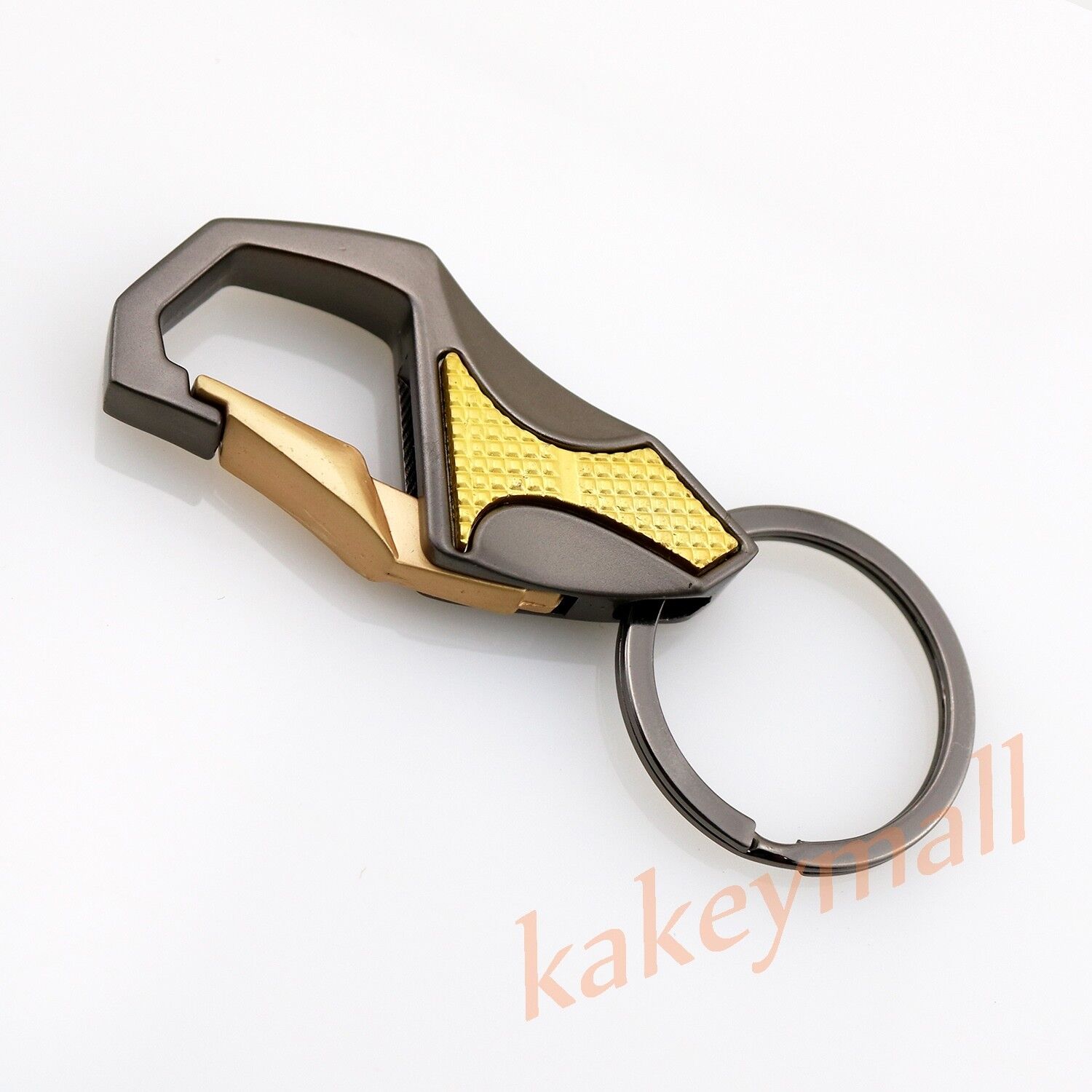Auto Parts Metal Key Ring Chain Holder Box Case Car Fashion Gift Universal Trim