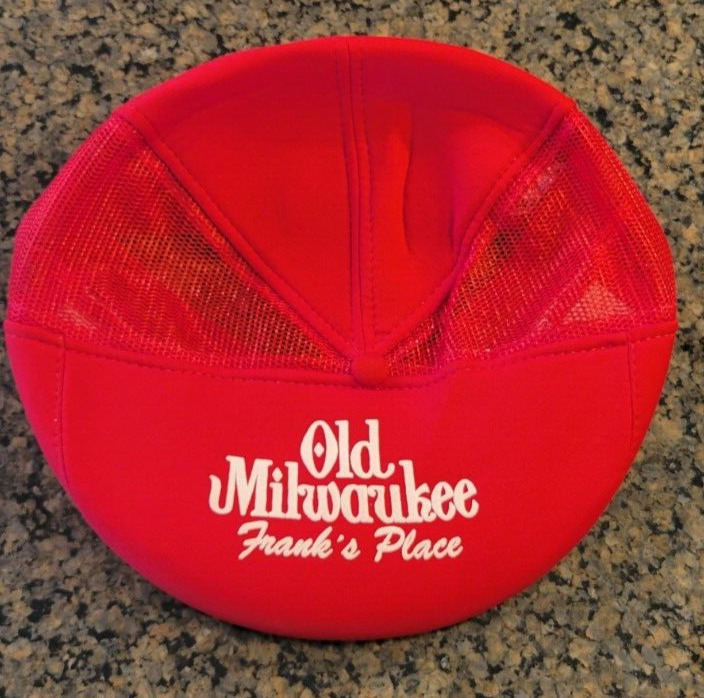 New Old Milwaukee Beer Driver Hat Cap Vintage Kangol Style Frank\'s Place NOS