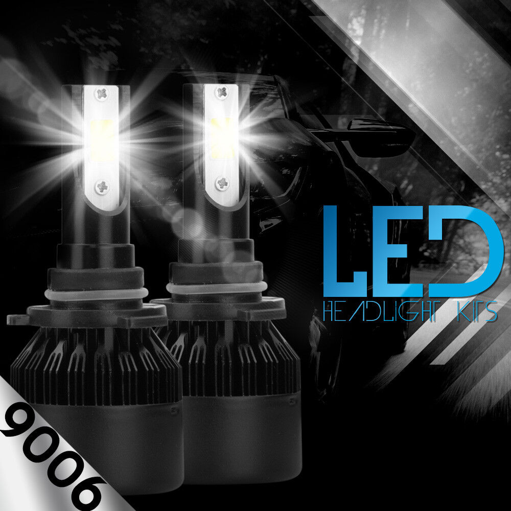 CREE 9006 LED Headlight Lamp Light Bulbs Conversion Kit 1300W 195000LM HID 6000K