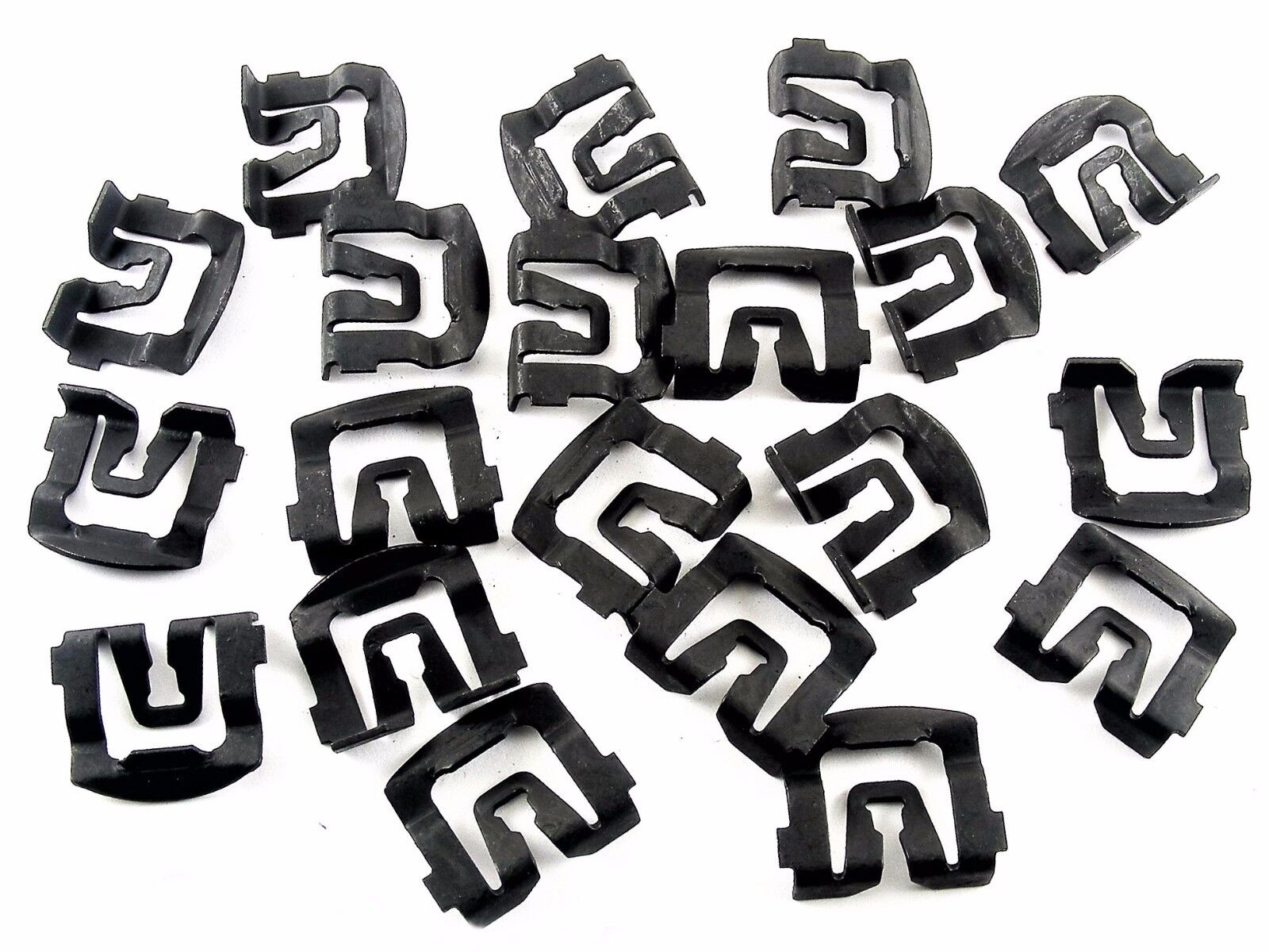 Ford Windshield & Rear Window Trim Molding Clips- 1964-1993- 20 clips- #026