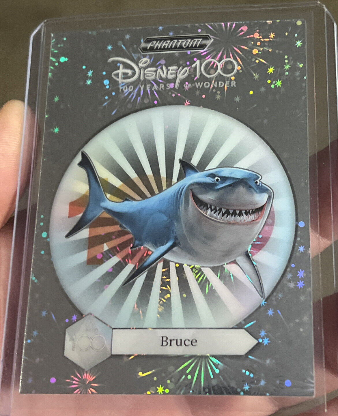🔥2023 Disney 100 Fireworks Bruce SP /100 Kakawow Phantom Disney Finding Nemo