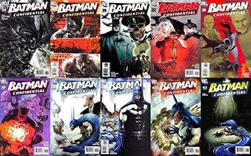 Batman: Confidential #34-43 (2007-2011) DC Comics - 10 Comics