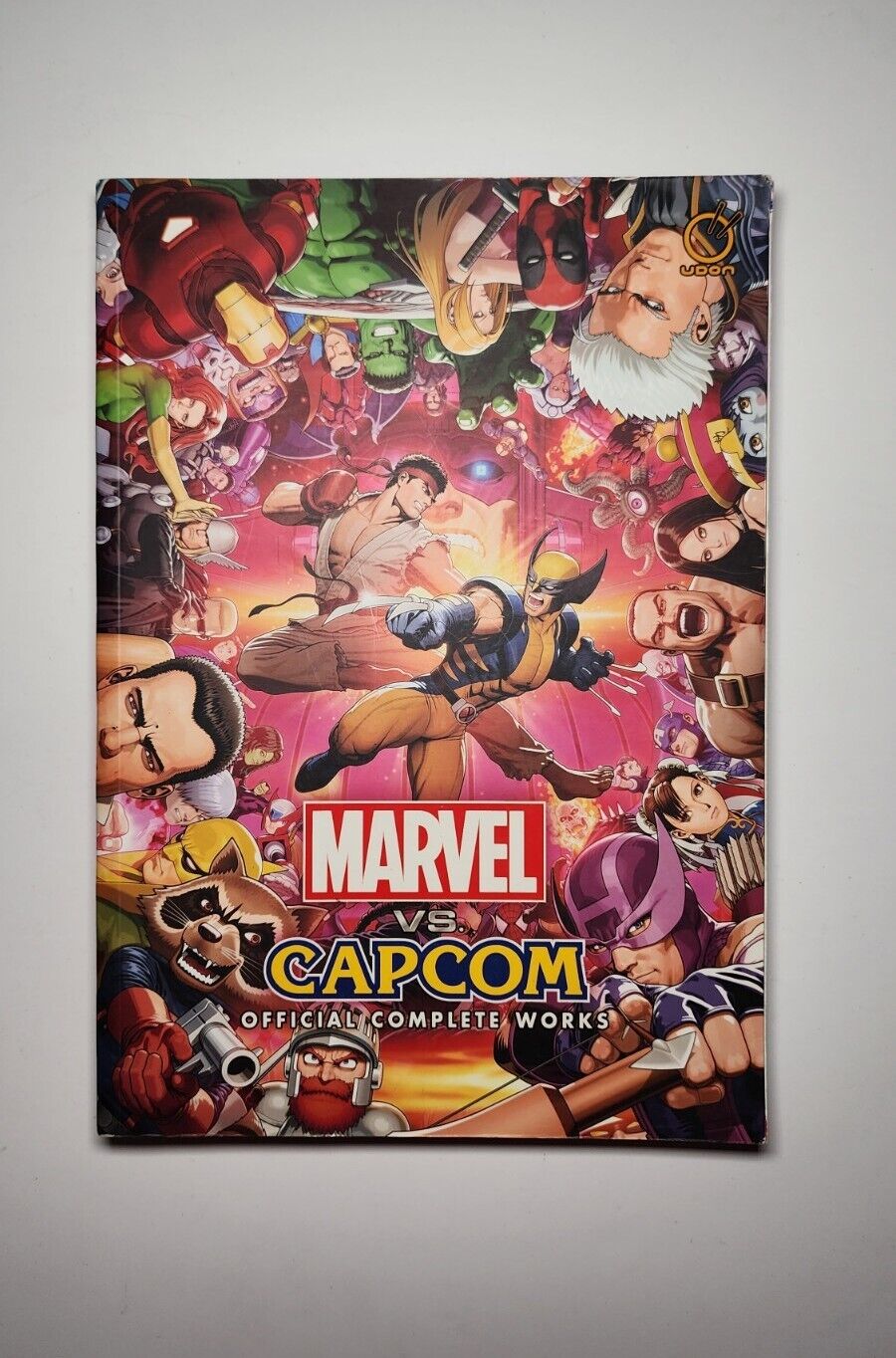 Marvel vs Capcom Official Complete Works Video Game Book 2012 VHTF Book