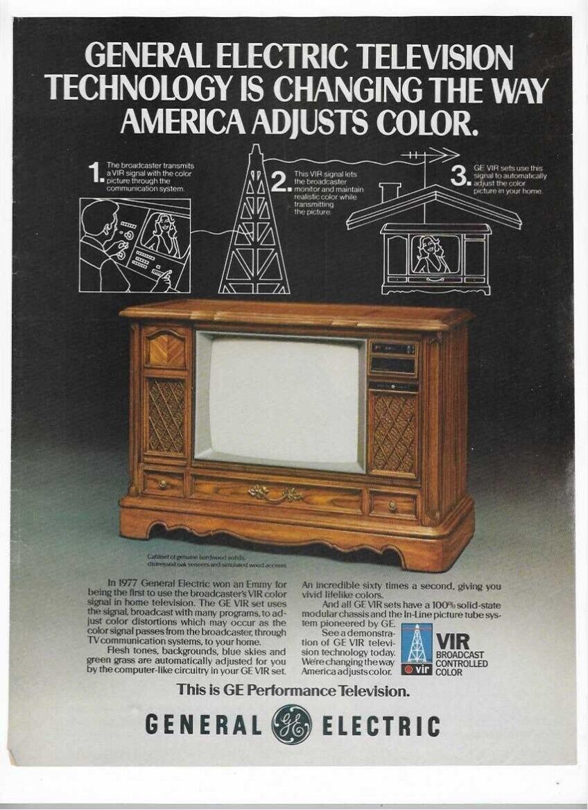 1979 General Electric Performance Television & Kool Super Lights Print Ads 