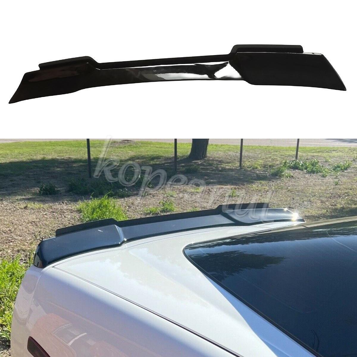 Glossy Black Rear Trunk Wing Spoiler Fits for 2005-2013 Corvette C6 ZR1 H Style