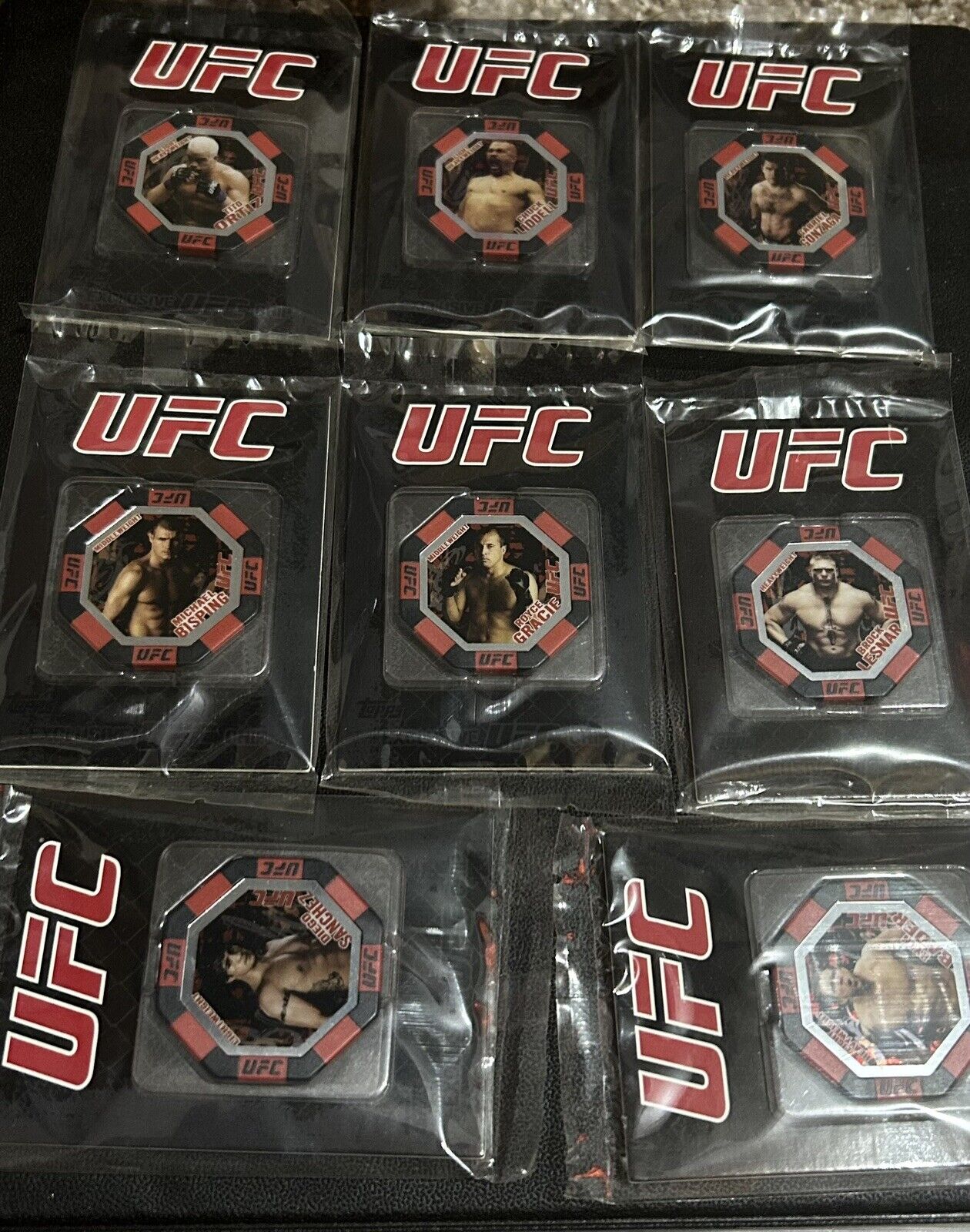 UFC 2010 Poker Chips Complete Set Of 15 (SEALED)