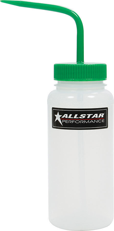 Allstar Primer Bottle 16.9 oz Angled Tube Plastic Clear / Green Each 40090