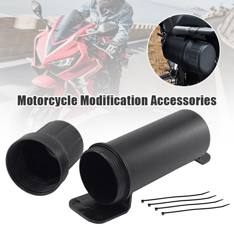 Universal Waterproof Motorcycle Tool Tube 84mm Diameter Gloves Storage Organizer