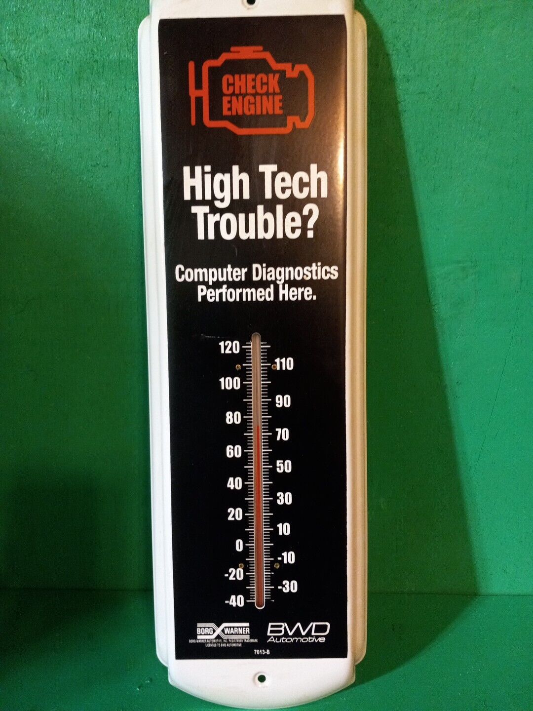 Vintage BWD Borg Warner Thermometer