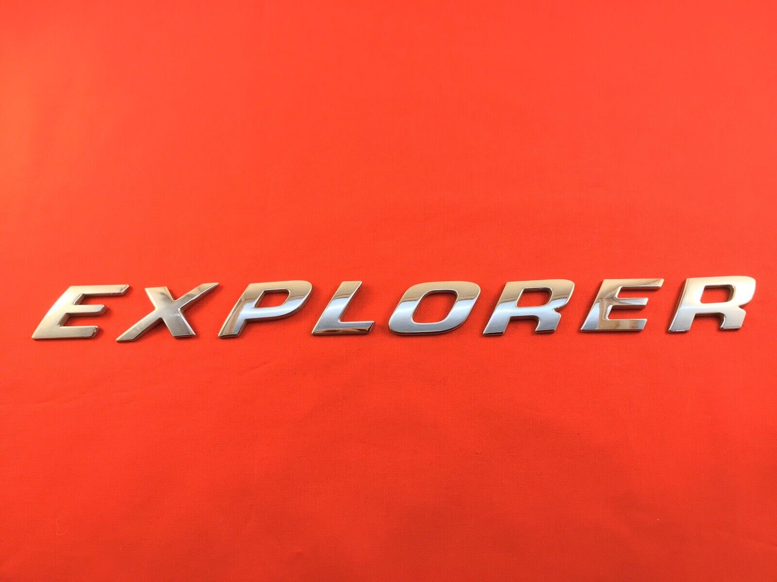 2002-2005 Ford Explorer Rear Trunk Emblem Logo Badge Chrome Sign Symbol Letters 