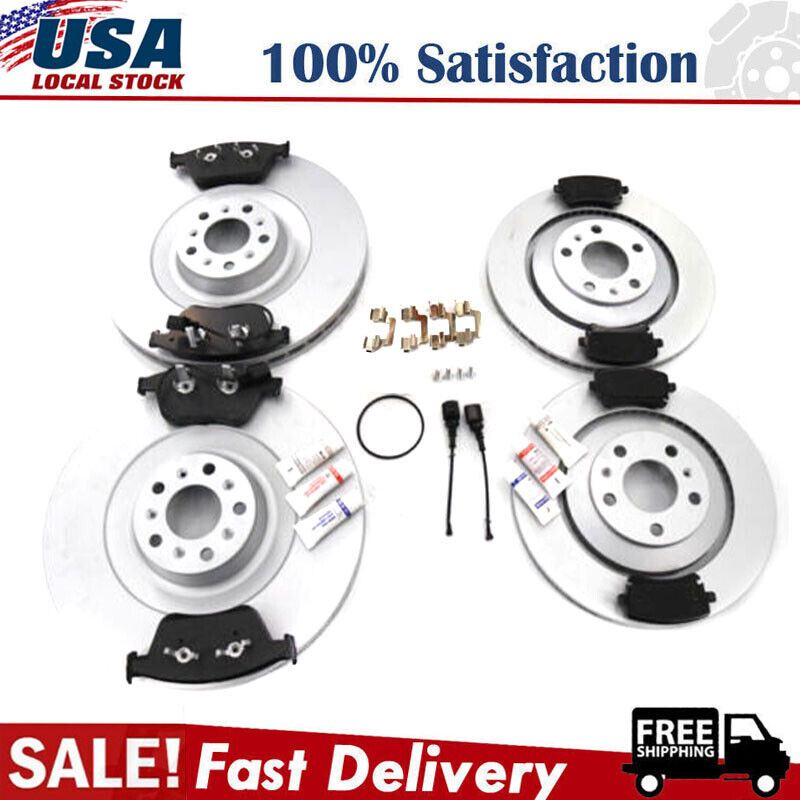 For Bentley Gt Gtc Flying Spur Front Rear Brake Pads Rotors High-Performance