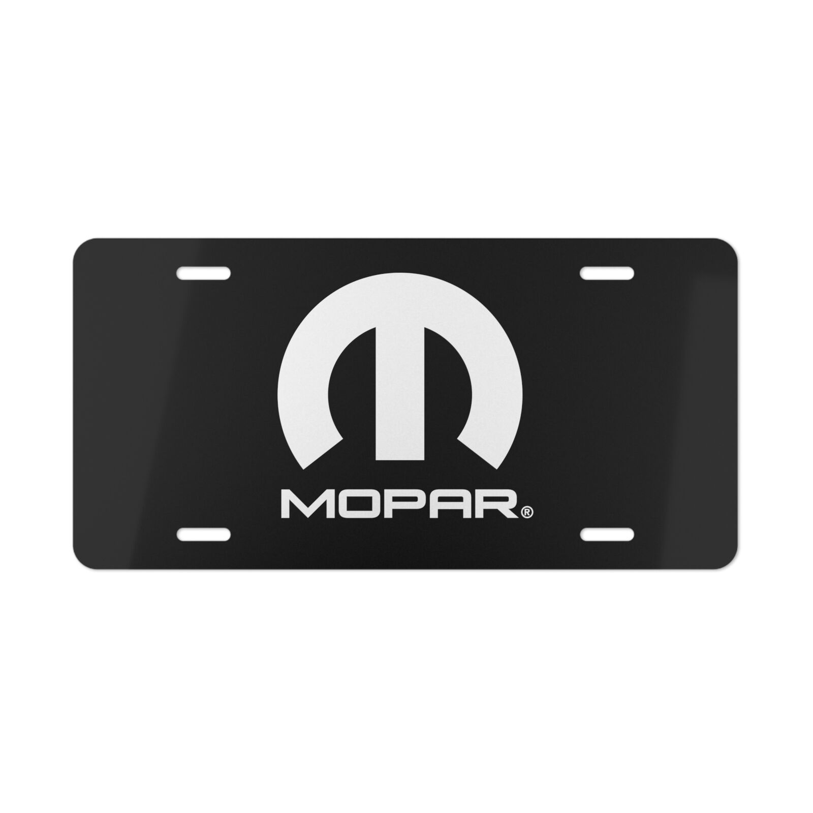 MOPAR Dodge - Custom Design Vanity Plate - 100% Aluminum Pre-drilled Holes