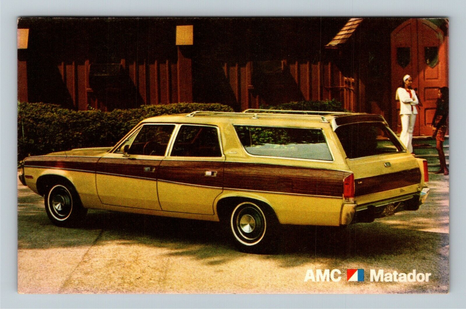 AMC Matador, Motor Vehicle, Car, Transportation, Vintage Postcard