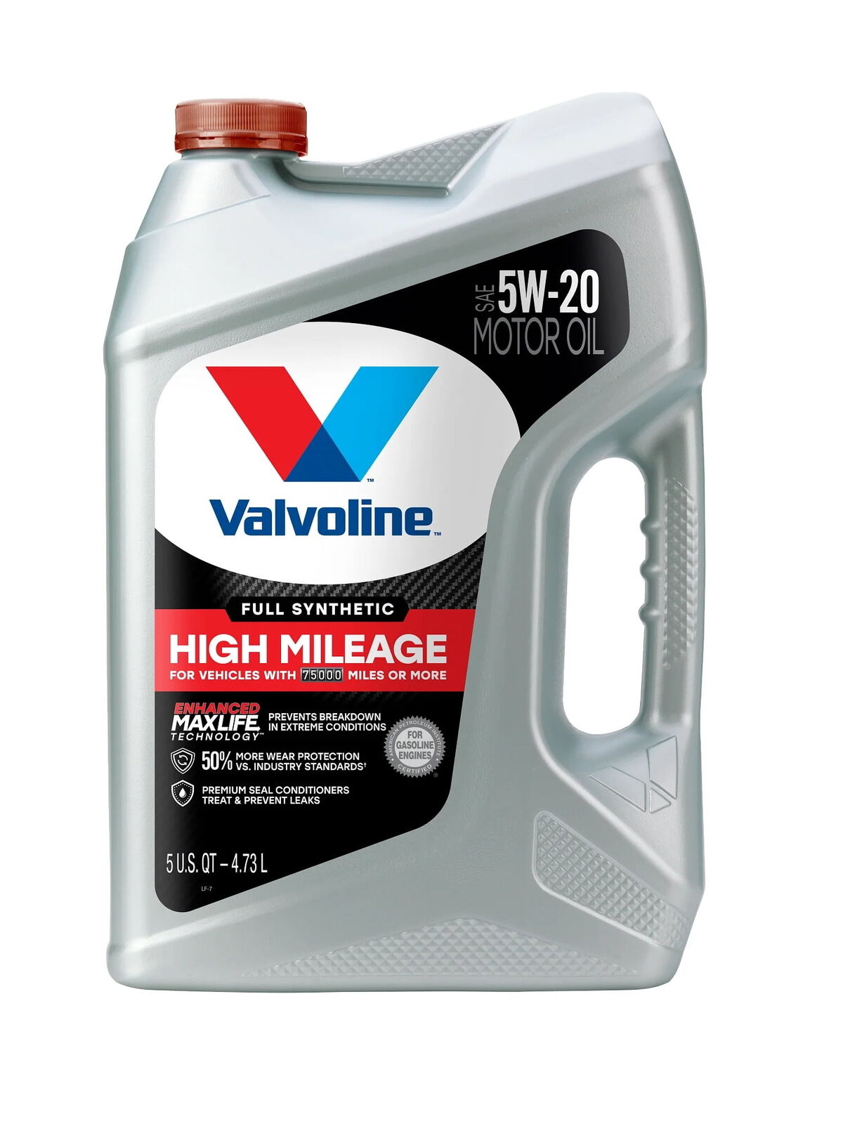  Full Synthetic High Mileage with MaxLife Technology Motor Oil SAE 5W-20