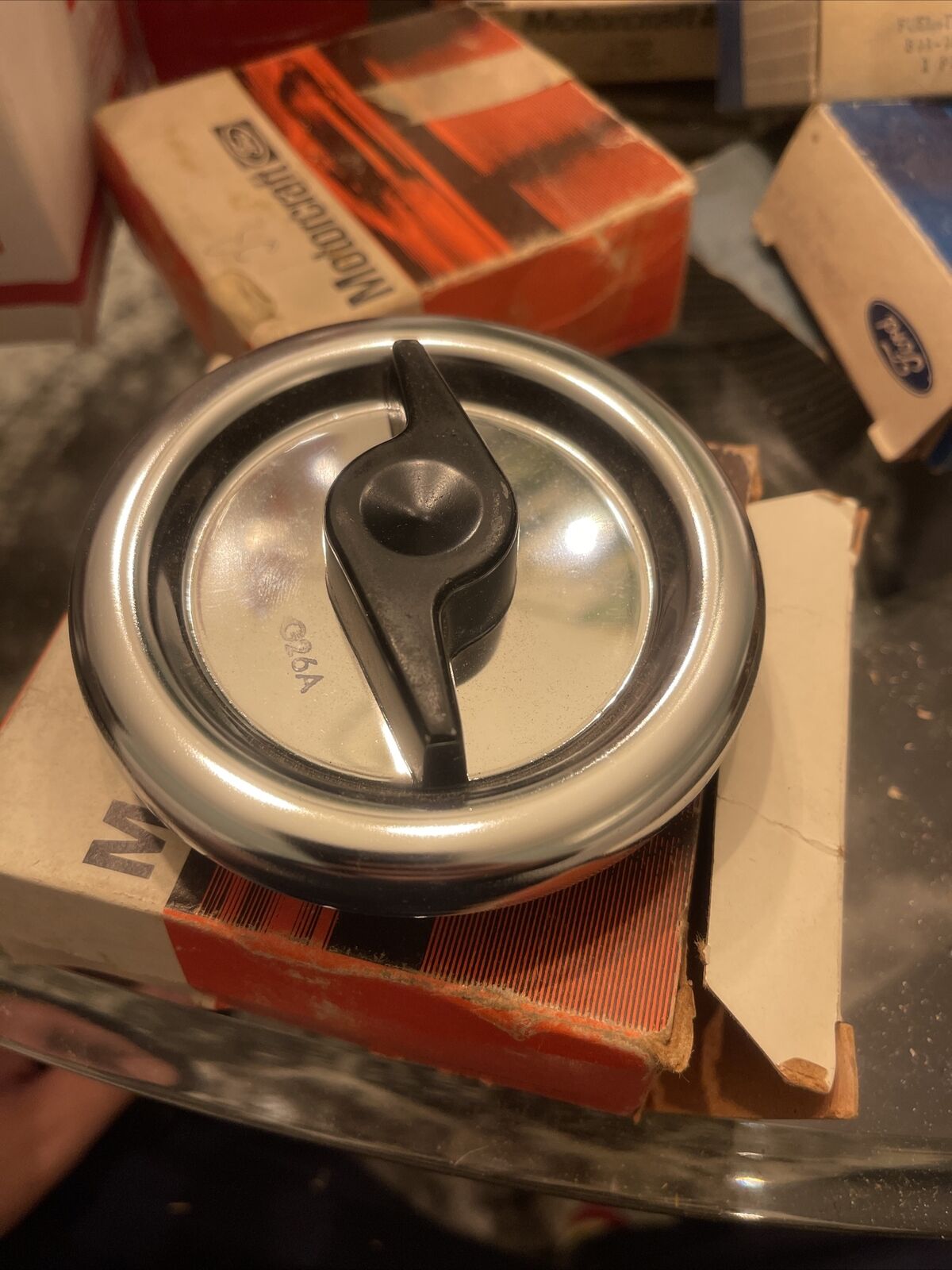 NOS 1971-1973 FORD PINTO FUEL CAP ASSEMBLY