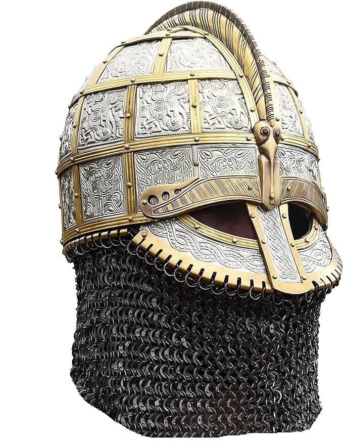 Medieval Viking Vendel Helmet Valsgärde SCA LARP Warrior Helmet Cosplay Replica