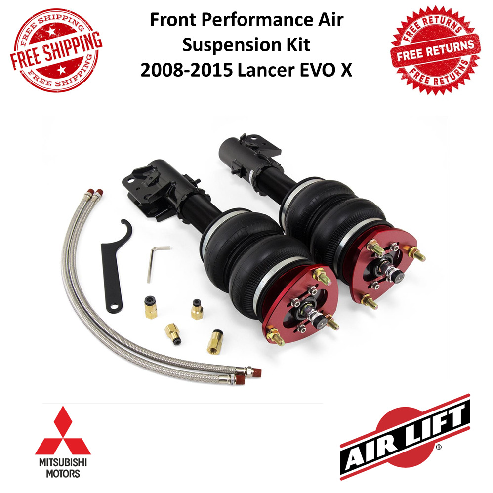 Air Lift 78530 Front Performance Air Suspension Kit Fits 2008-2015 Lancer EVO X