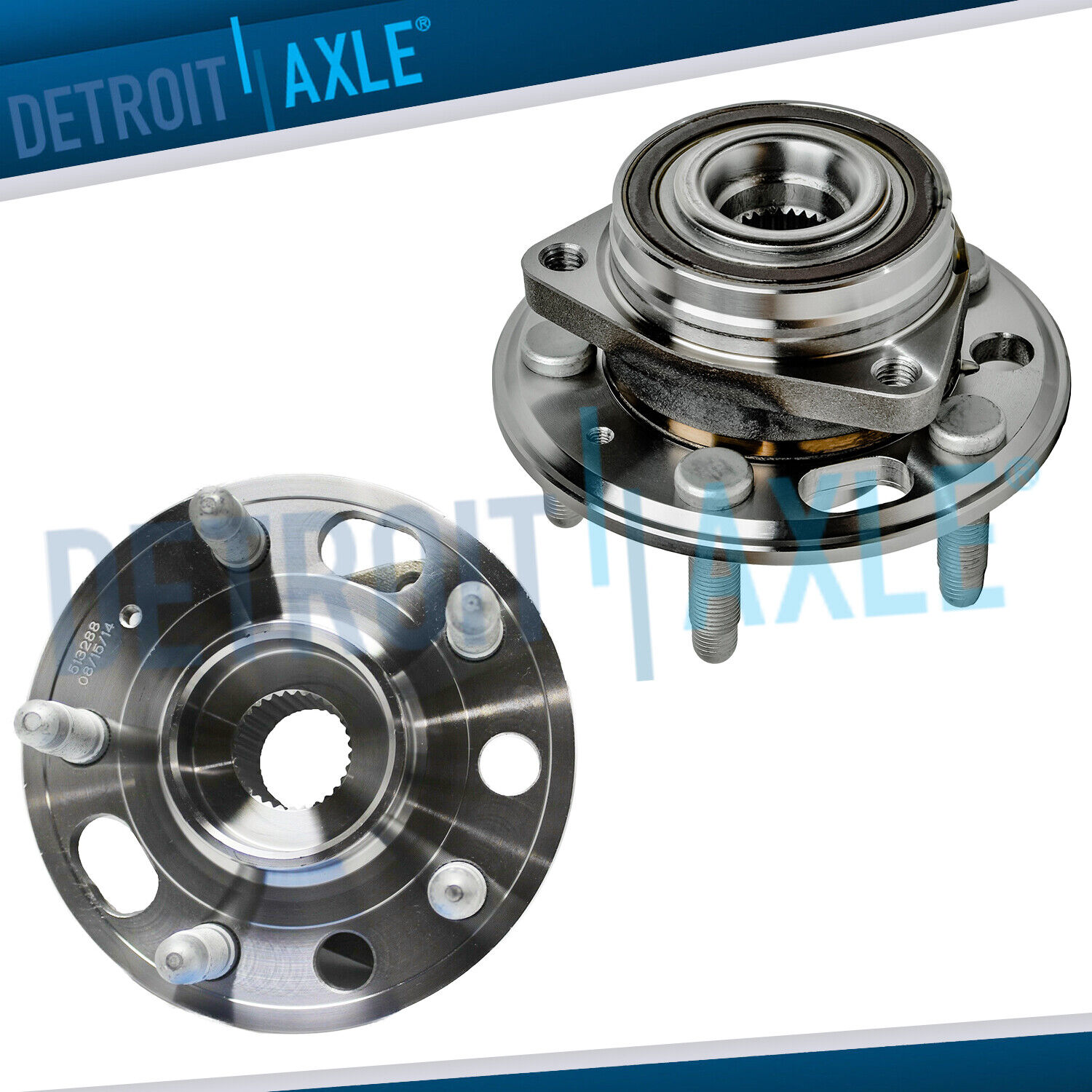 Front or Rear Wheel Bearing and Hubs for Chevy Equinox Impala GMC Terrain Regal