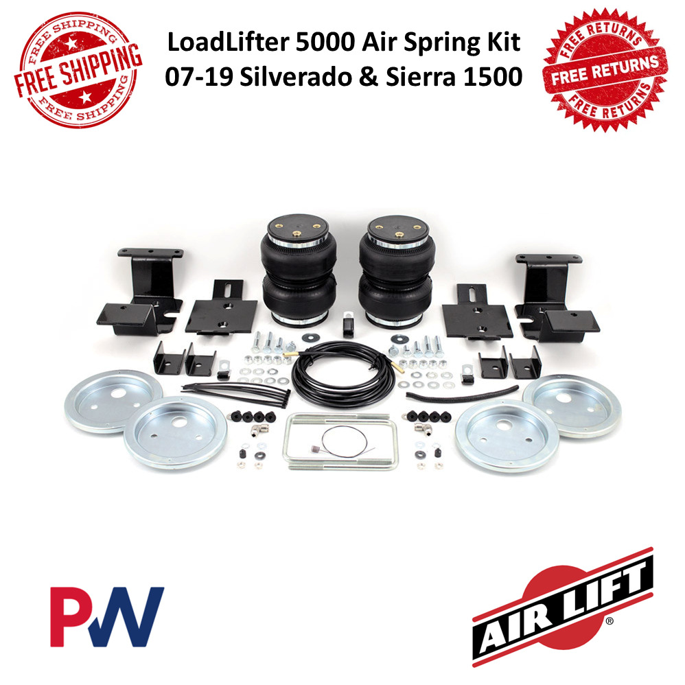 Air Lift 57204 LoadLifter 5000 Air Spring Kit Fits 07-19 Silverado & Sierra 1500