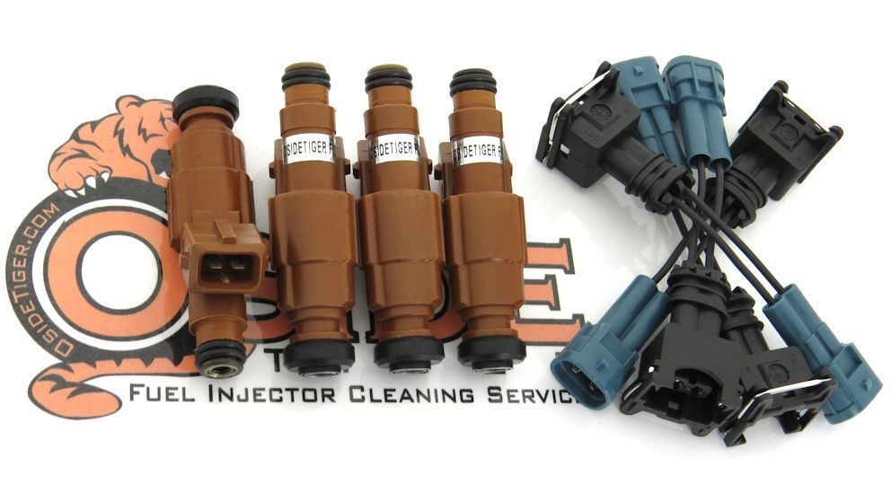 1990-92 Ford Probe GT 2.2L Turbo Fuel Injectors Ultimate Upgrade 4-Hole Spray 