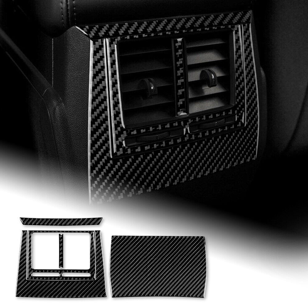Black Carbon Fiber Automotive Interior Trim Set For Dodge Charger Magnum 08-2010