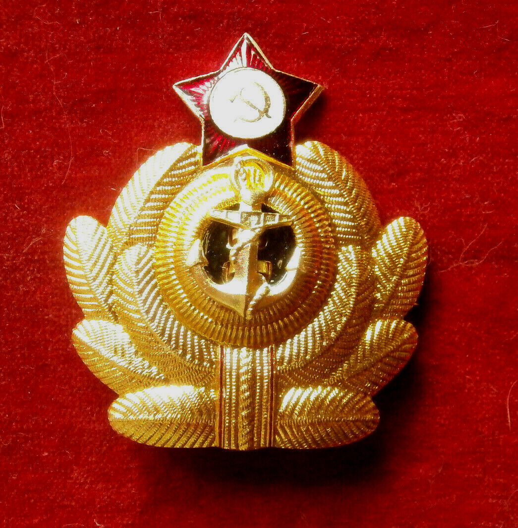 Soviet Russian Navy officer\'s cockarde (1969-1991)