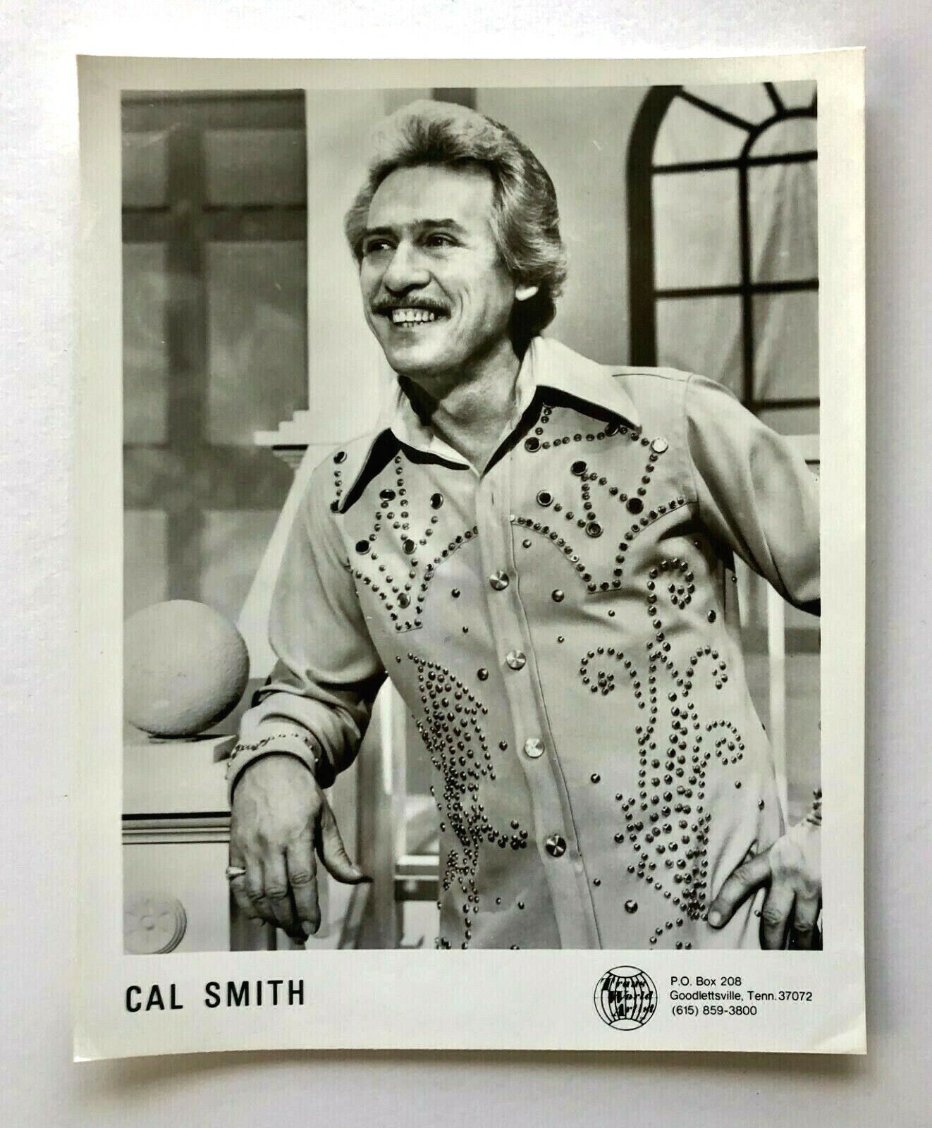 1970s Cal Smith Press Promo Photo Country Bumpkin Singer Musician Calvin Grant