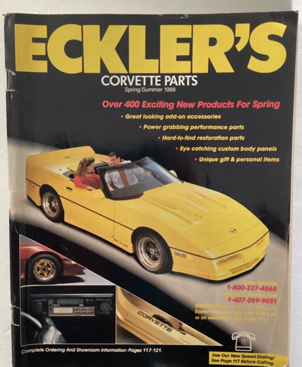 Eckler’s Corvette Parts Spring/Summer 1988 Catalog