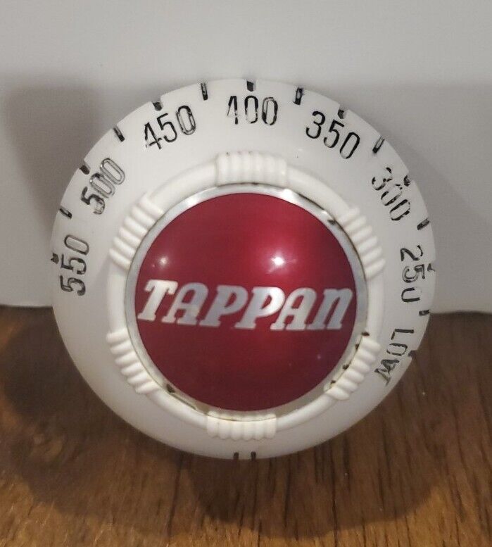 Tappan Deluxe Stove Original Control Knob Temperature Bakelite Vintage 1949- 50