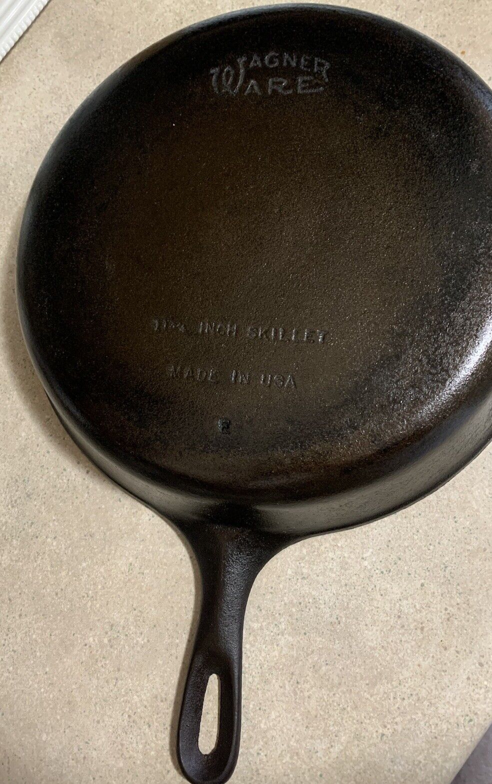 11 & 3/4 inch Wagner Ware No. 10 Cast Iron | Seasoned and Ready to Use