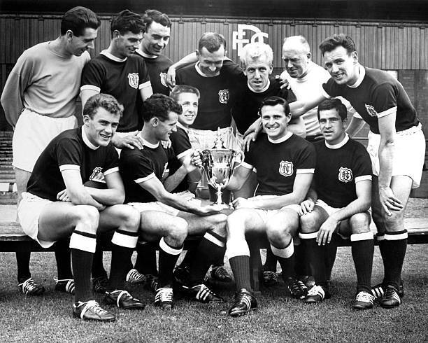 Scottish League Champions Cup for the 1961-1962 season 1962 OLD PHOTO
