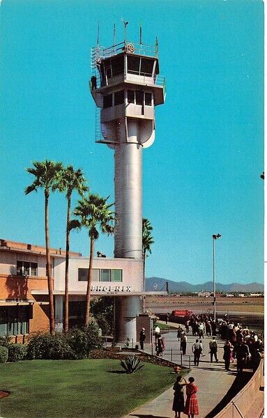 Tubular Control Tower Sky Harbor Municipal Airport Phoenix Arizona