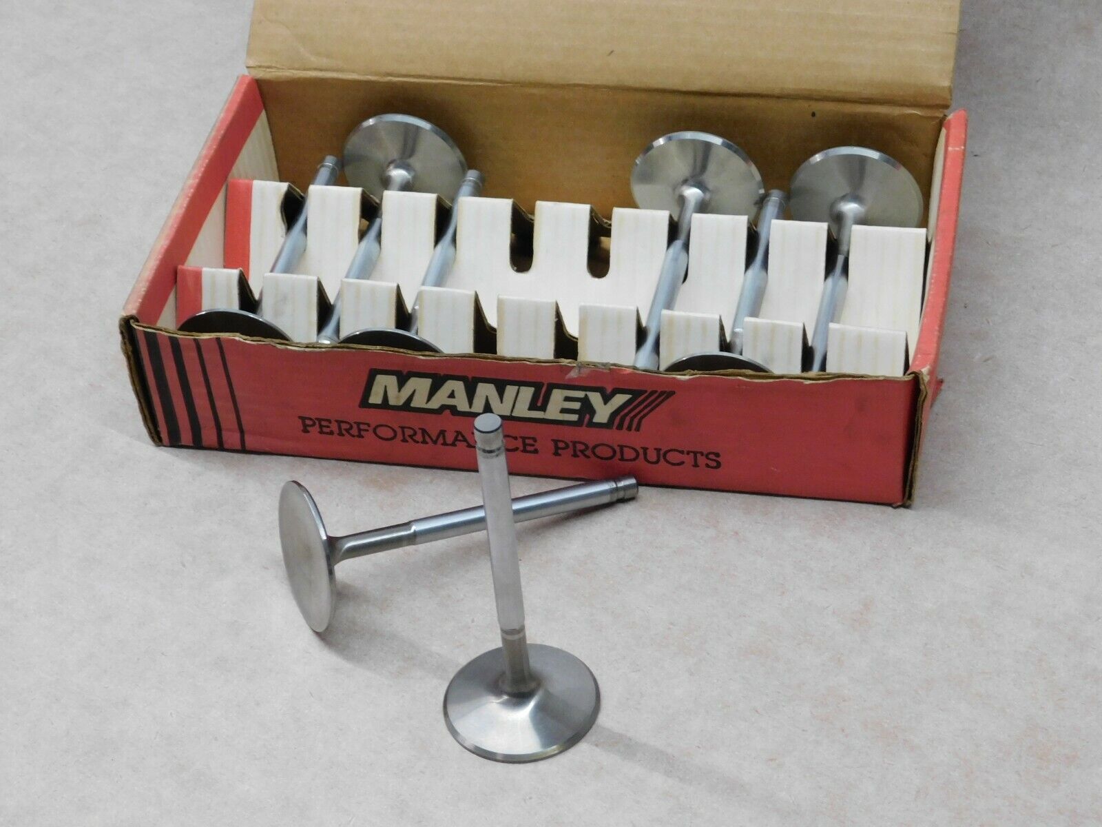 MANLEY #11864 STAINLESS STEEL VALVES 2.19 INTAKE,CHEVY,GM, BIG BLOCK 396,427,454