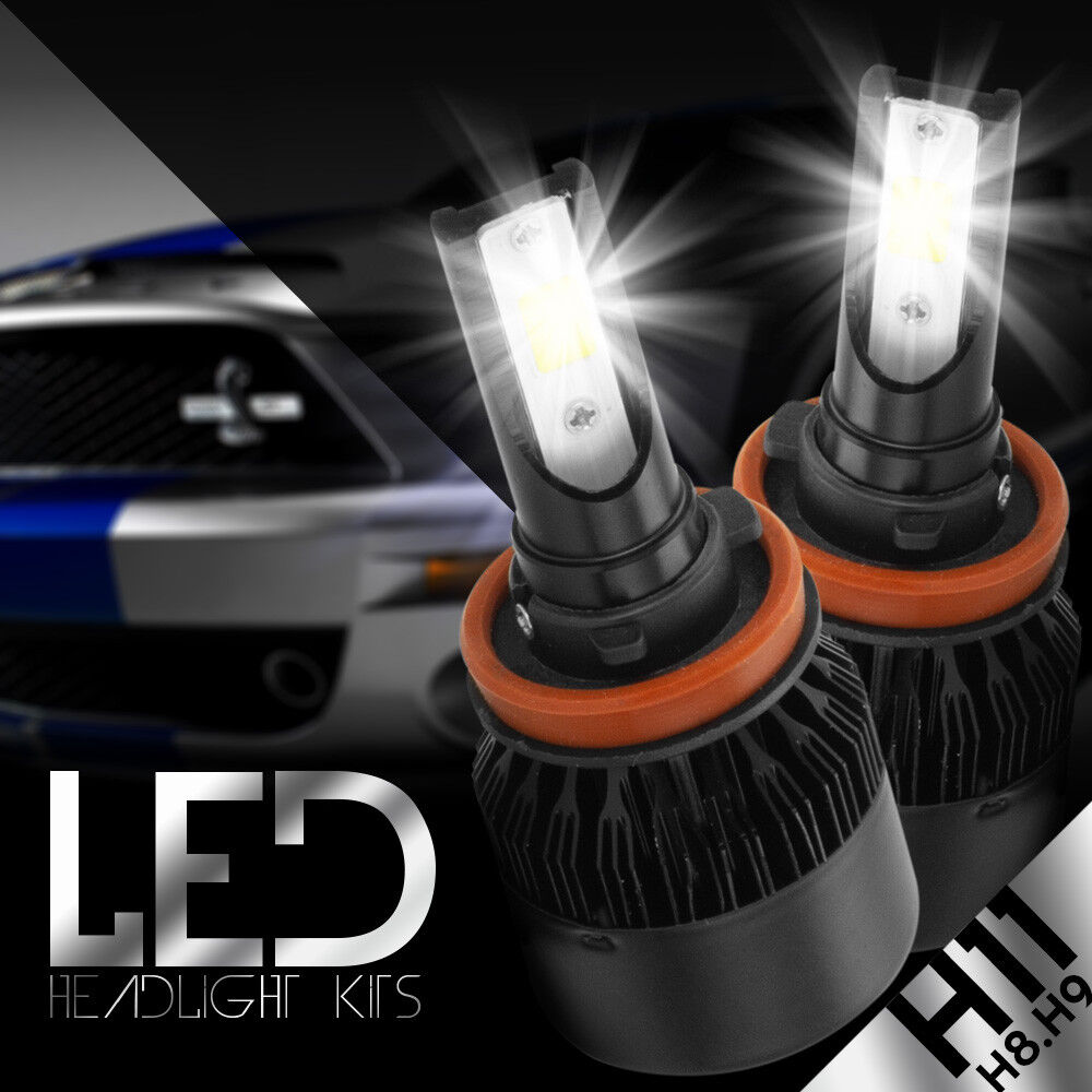 H8 H9 H11 CREE LED Headlight 388W 38800LM 6000K Bulbs Kit Hi/Lo Beam Fog Light
