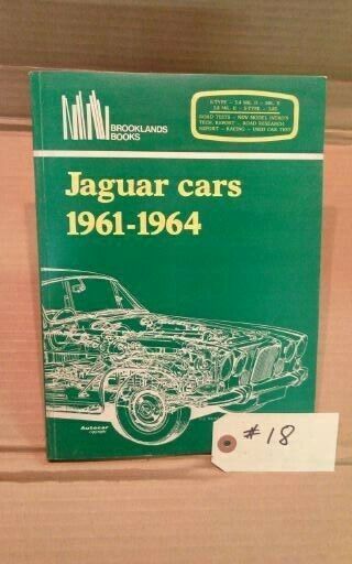 Jaguar Cars 1961-1964  Brooklands Books  R.M. Clarke