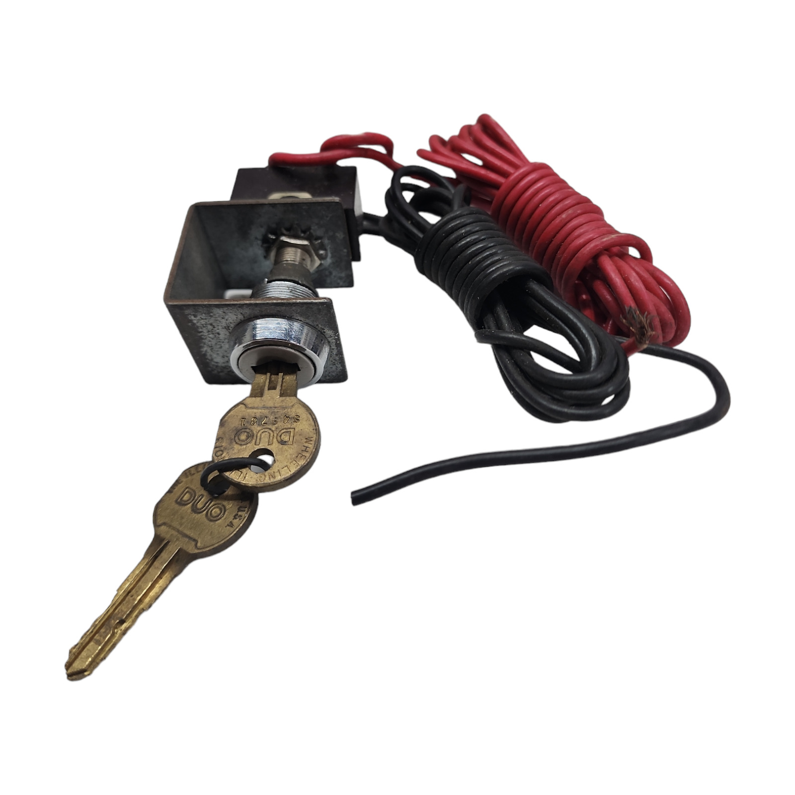 Ignition Keyed Switch Lock Cylinder w/ 2 Keys - See Pictures