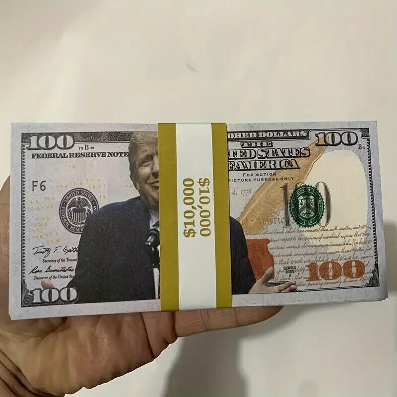 🔥🔥 Pack of 200 Donald Trump 2024 POTUS Election Presidential MAGA Bucks $100