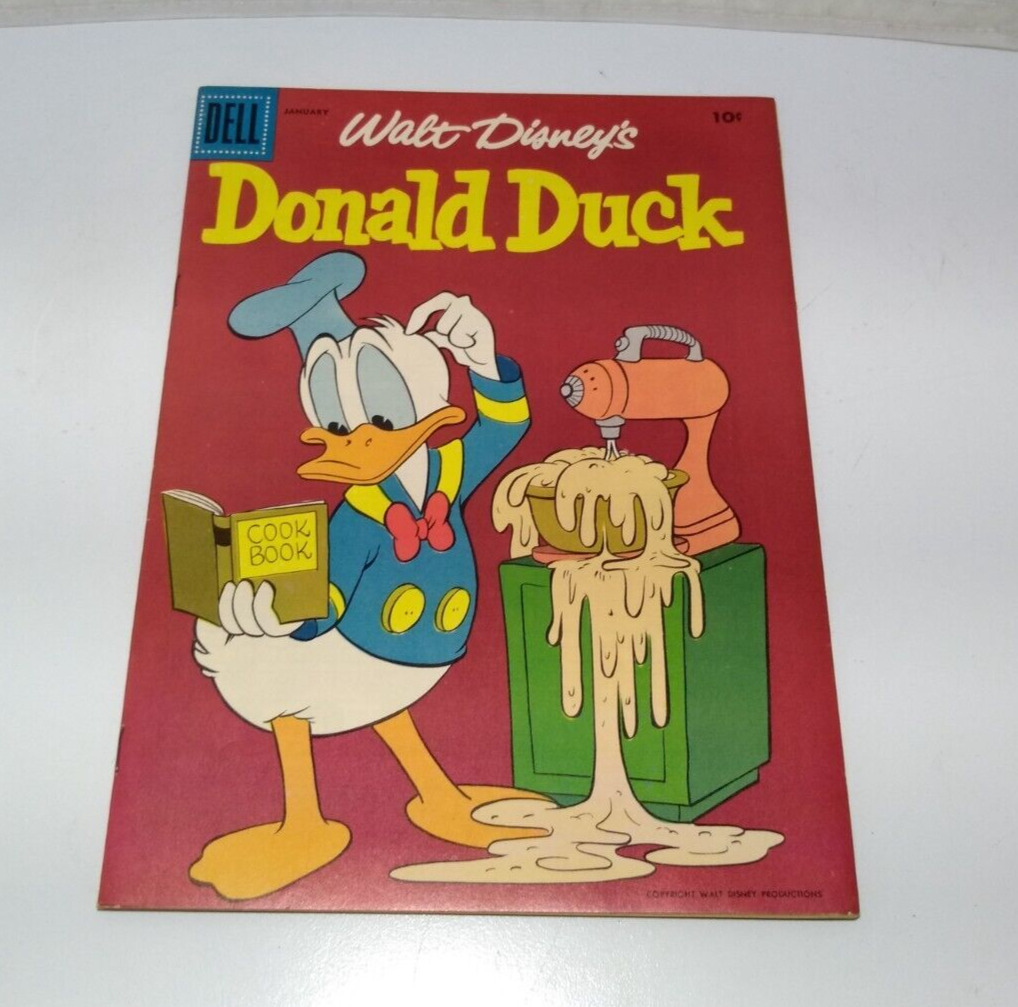 Walt Disney\'s Donald Duck #57 (1958) Dell Comics