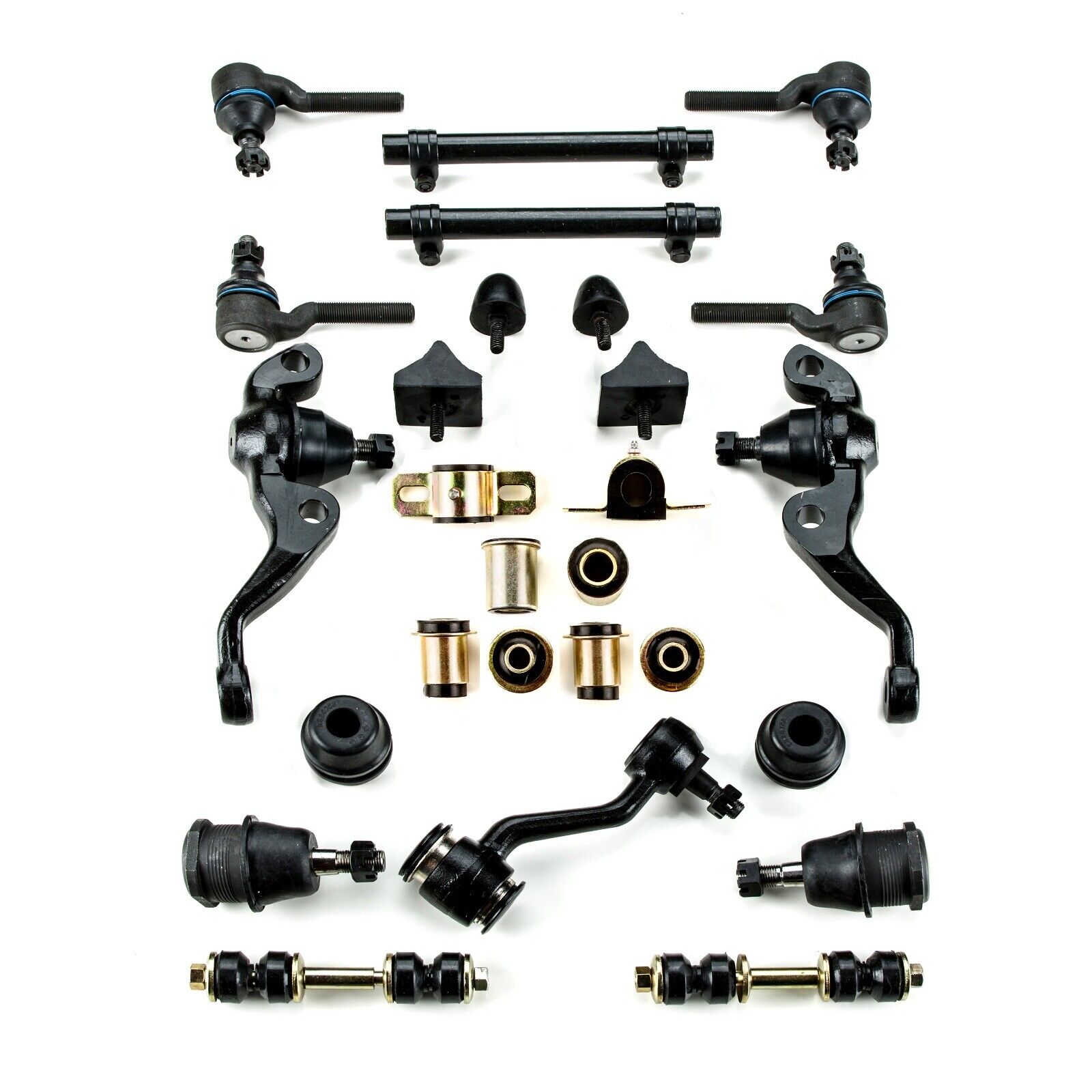 Black Poly Front Suspension Master Kit Fits 1973 - 1976 Plymouth Duster Valiant