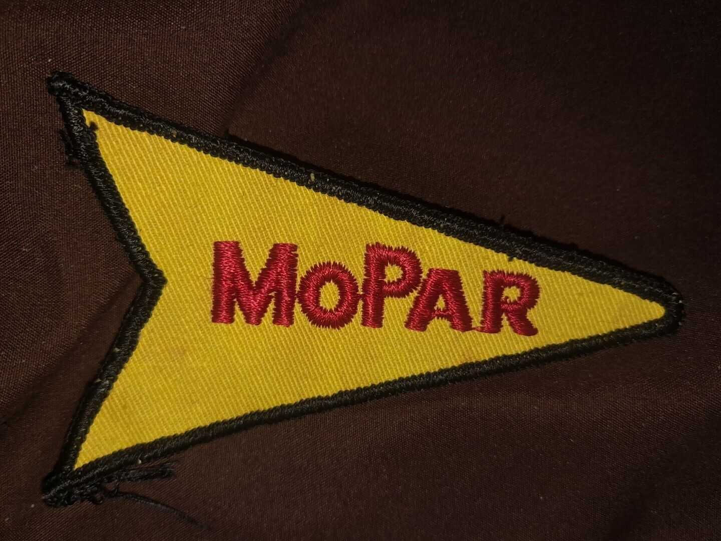 Mopar Plymouth Dodge Racing Service  Parts Dealer   Uniform Hat Patch