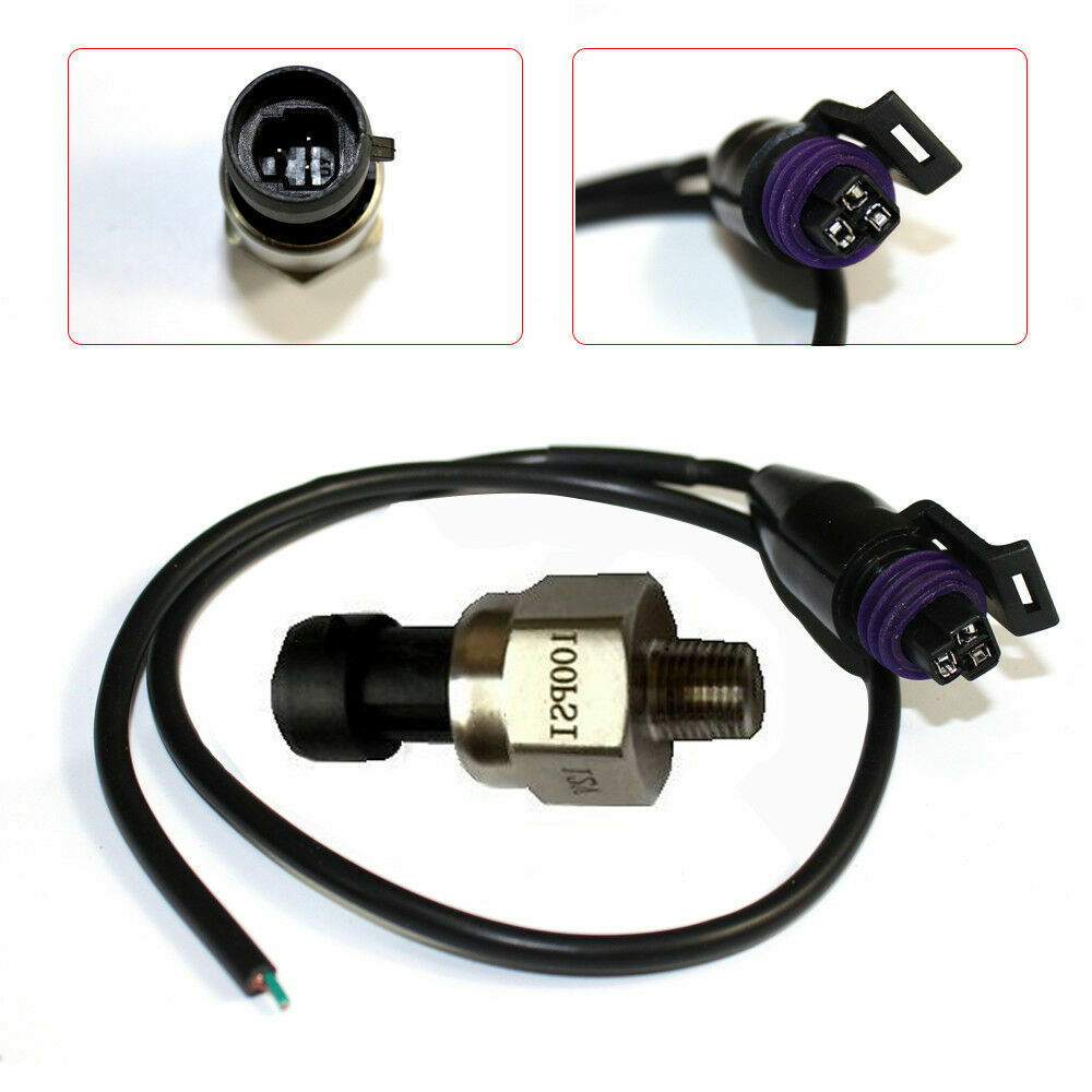 Pressure transducer 0-100 psi 0.5V-4.5V for oil fuel water air pressure oil tank