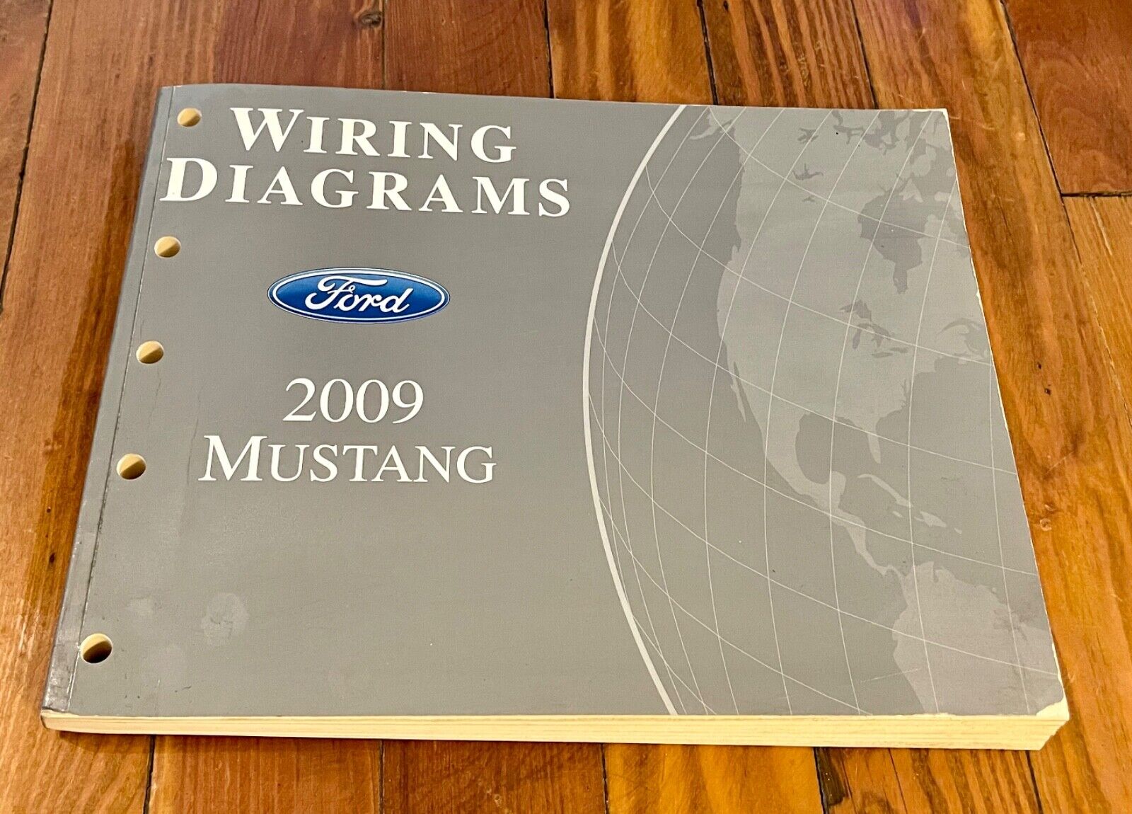 2009 Ford Mustang Electrical Wiring Diagram Manual OEM EWD